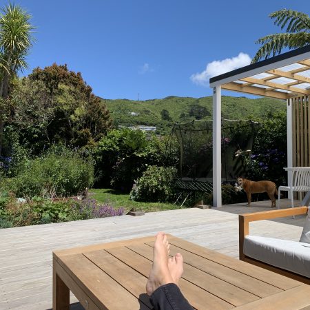 Sunny Wellington family home